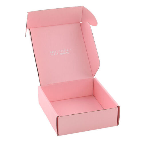 Corrugated Carton Boxes With Pink Color at Best Price in Dewas Badshah Paper Products