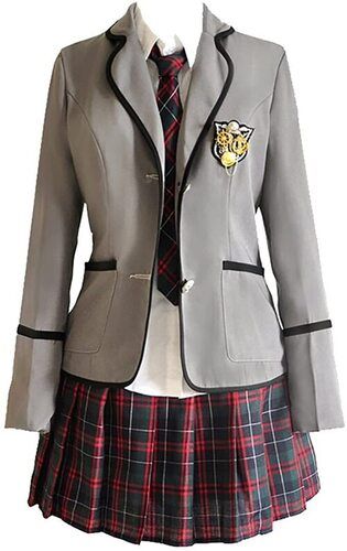 Full Sleeve Girls School Uniform