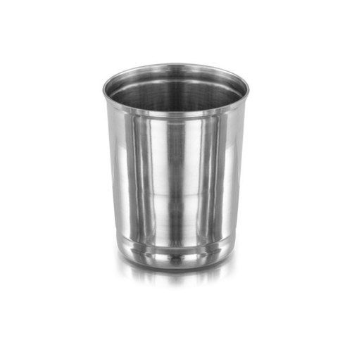 Polished Surface Finish Lightweight Rust Proof Stainless Steel Glass For Drinking Water