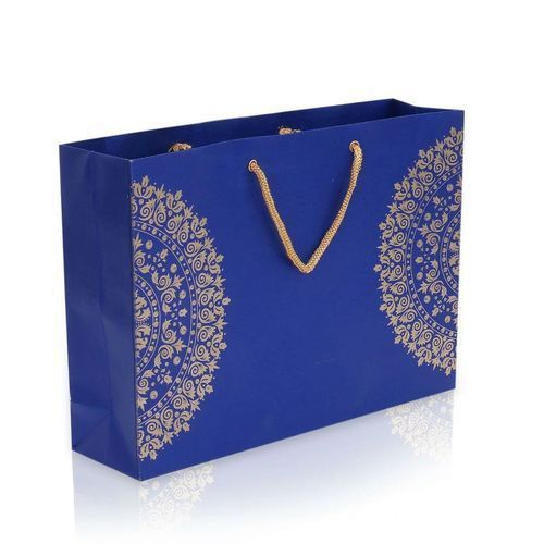 Premium Grade And Sturdy Reusable Light Weight Printed Paper Carry Bag
