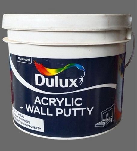 Smooth Texture 98% Pure High Gloss Easy To Use Dulux Acrylic Wall Putty Application: Exterior & Interior