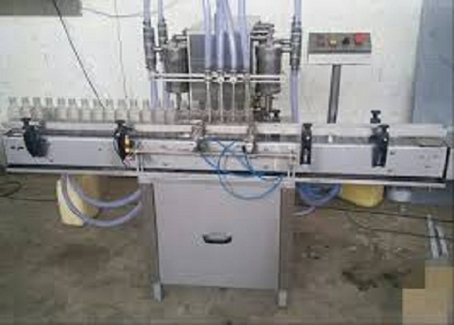 Automatic Liquid Filling Machine - High Efficiency, Floor Mounted, Corrosion Resistant Metal Construction | High Performance, Lower Energy Consumption, Simple Control, Color Coated Finish, Designed for Industrial Applications