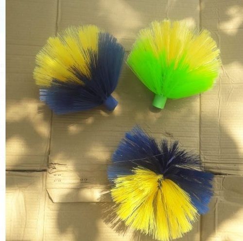 1.8M Retractable Blue And Yellow Spider Web Dusting And Moping Brush Cleaning Type: Manual