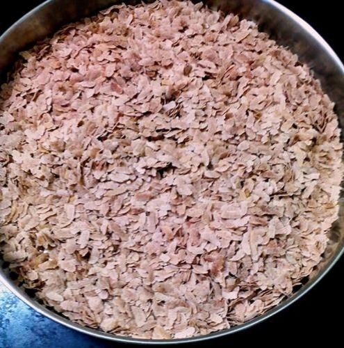Brown Bland Gentle Taste A Grade Dried Hygienically Packed Oval Shape Rice Flakes