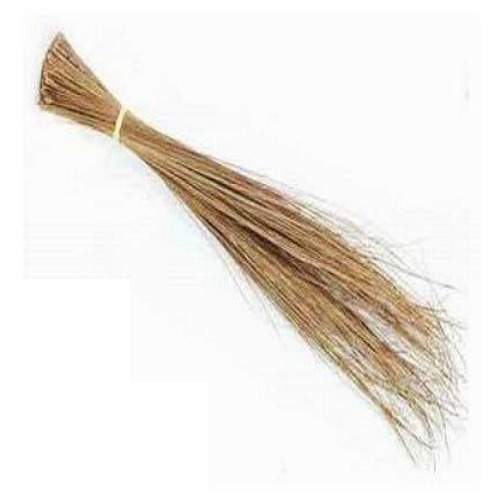 Brown Eco Friendly And Easy To Use Coconut Broom Sticks For Cleaning