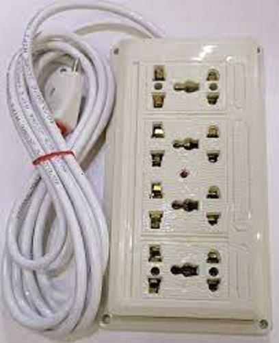 Extension Board With 8 Sockets 4 Simple 4 Universal Sockets