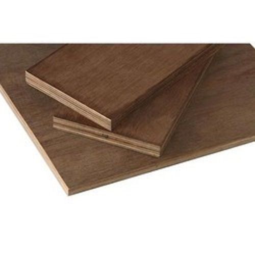 Thickness 9 Mm Dark Brown Rectangular Moisture-Resistant Grade Marine Ply Wood Board  Core Material: Poplar