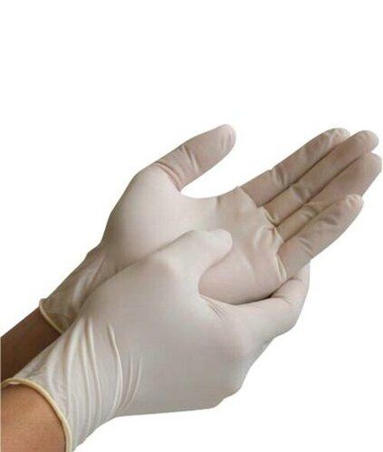 White Powdered Non Sterile Mid Forearm Latex Surgical Gloves