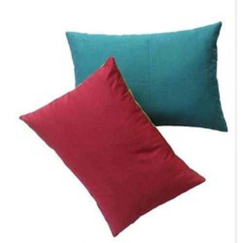 Cotton 10 To 25 Inches Size Comfortable And Perfect Square Shape Cushion Plain Pattern Simple Look Pillow