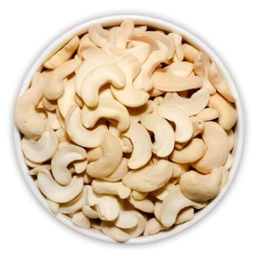 100% Natural And Pure Common Cultivation Raw Processing White Raw Split Cashew Nuts Broken (%): 2%