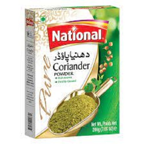 Brown 100 Percent Pure Organic Raw Dried Coriander Powder For Cooking