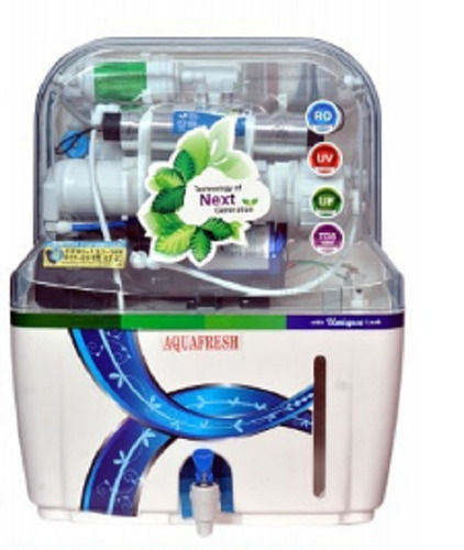 15 Liter Storage Capacity Wall Mounted Mineral Water Nexus Aquafresh Ro Water White Purifier