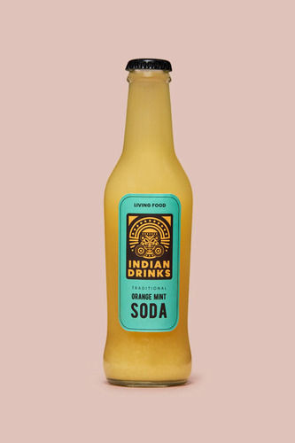 250 Ml Fresh And Pure 0% Alcohol Orange Mint Soda