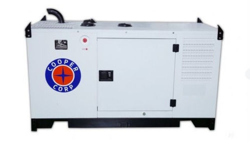 White 50 Kva Three Phase Output 415 Voltage Cooper Diesel Generator Speed 1800 Rpm 