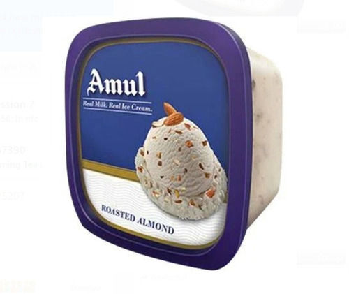 7.1 Gram Total Fat 100% Pure And Sweet Taste White Color Amul Ice Cream 