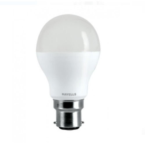 9 Watt Ceramic Body Material Round Shaped White Color 70 Gram Weight Havells Led Bulb  Application: For Lighting