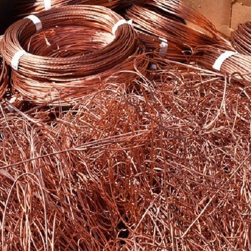 99.9% Round Shape A Grade Pure Golden Mini Copper Wire Scraps  Copper Content %: 99