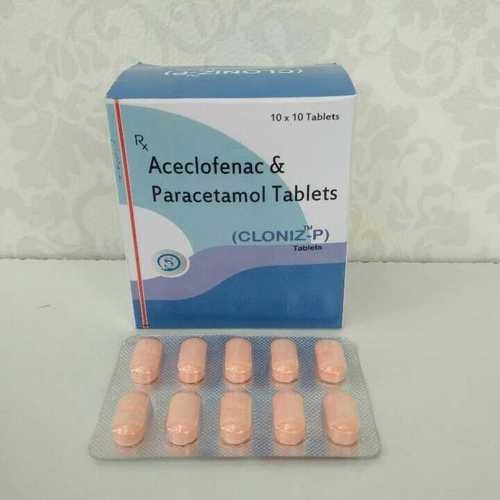 Aceclofenac Paracetamol Cloniz-P Tablets