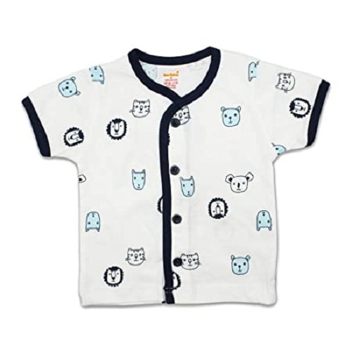 Cotton Kids T-Shirt - Spandex Machine Washable Multicolor Anti-Wrinkle & Breathable Elegant Look for Casual Wear