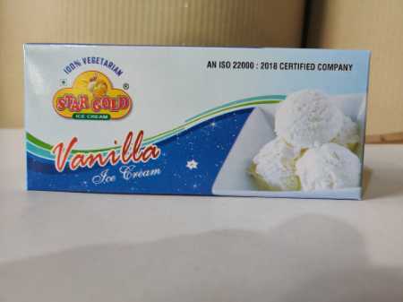 Red Customized Printed Ice Cream Packaging Boxes For Packaging Industry