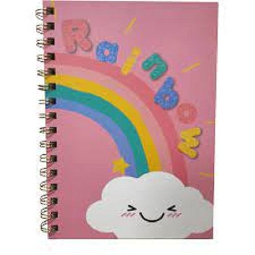 Paper Smooth Hardcover Rectangular Shape Whiter Page Lightweight A4 Size Notebook