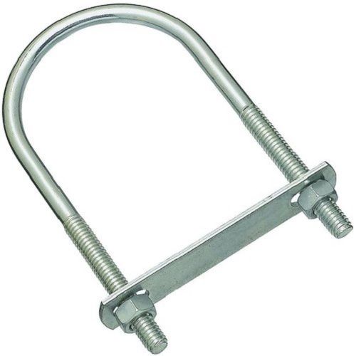 Grey Lightweight Rust Proof Stainless Steel U Clamp For Domestic And Commercial Use