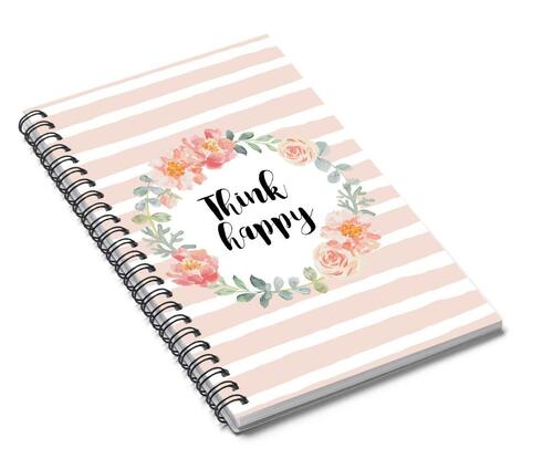 Premium Grade Eco Friendly Printed Cover Notebook Diary For Writing Wire Binding