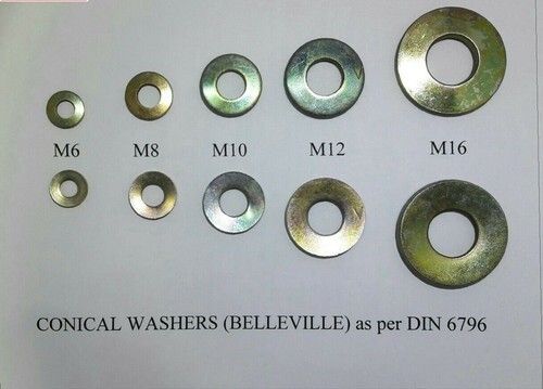 Steel Specific Stand Read Conical Washers, Dimension Size: 4 Mm To 24 Mm