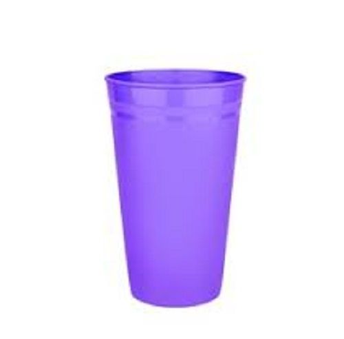 Purple Unbreakable Lightweight Leak And Soil Proof Disposable Plastic Material Glass