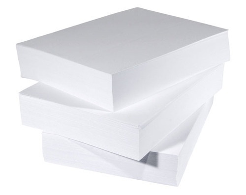 White Premium A/4 Size Copier Paper For Home And Office Printing Use - Durable, Eco-Friendly, Plain White, Perfect for Writing | Ideal for Everyday Use