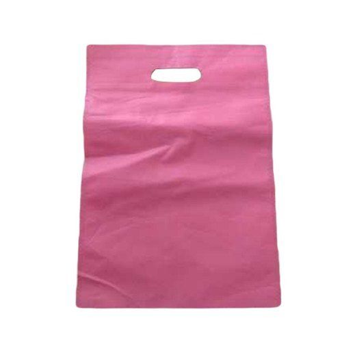  Easy To Carry D-Cut Reusable Eco Friendly Pink Non Woven Carry Shopping Bags Bag Size: 11 X 14-24 X 30 Inches