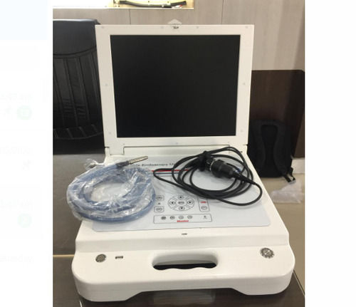 White 5 Watt Power 340X320X100Mm Imported Portable Endoscopy System Unit