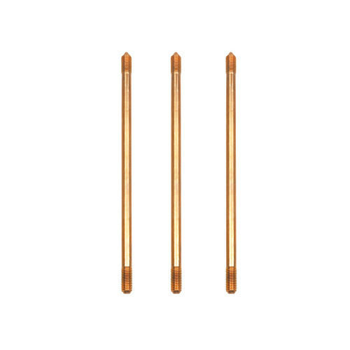 50-60 Hz Frequency Durable Strength Safe 220 Rated Voltage Copper Earthing Rods