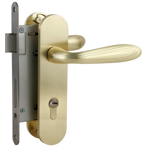 Golden Corrosion Resistant Premium Heavy Duty Iron Matte Handle Door Locks