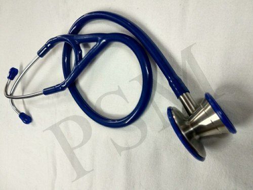 Disc Resonator Two Tubes Connected Steel Diagnostic Stethoscope