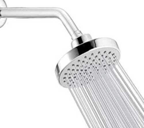 Silver Lightweight Rust Resistant Stainless Steel High Glossy Finish Bathroom Shower