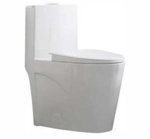 White Perfect Classic And Elegant Look Ceramic Floor Mounted Toilet Seat