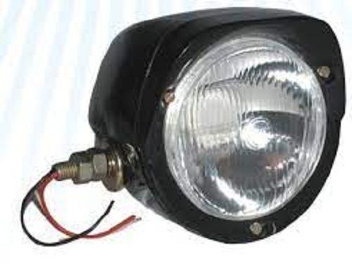 White Round Shape Electric Power Mode Semi-Automatic Large Power Efficient Led Headlight For Tractor