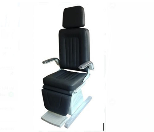 Stainless Steel Material Black And Silver Hydraulic Dental Chair