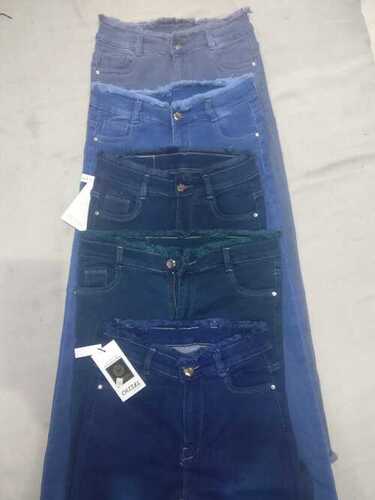 Washable And Comfortable Light And Dark Blue Shades Ladies Denim Jeans Age Group: >16 Years