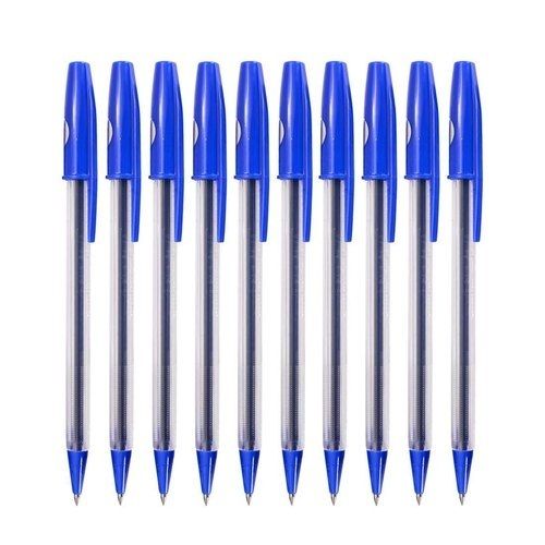  Light Wight Comfortable Perfect Grip Extra Smooth Plastic Blue Color Ball Pens