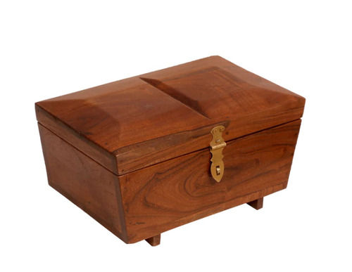 12 X 7 X 6 Inch Size Natural Solid Wood Material 2 Foot Size Wooden Boxes