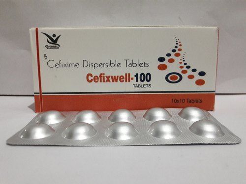 Cefixime Dispersible Tablets, 10 X10 Tablet Pack