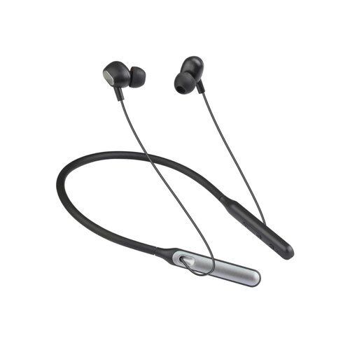 Comfortable High Bass Easy To Carry Black Wireless Bluetooth Neckband Headset Body Material: Rubber