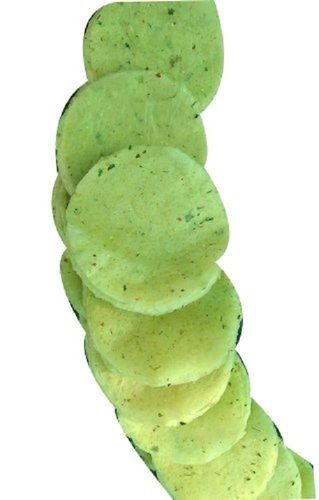 Delicious And Healthy Protein-Rich Salty Crunchy Green Potato Papad 