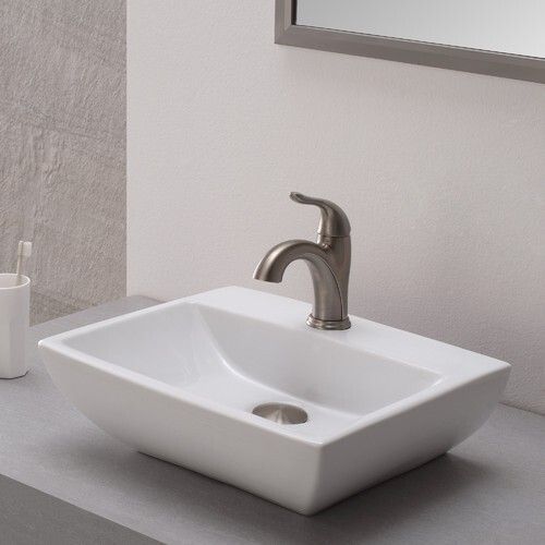 Designing And Stylish Rectangular White Ceramic Wash Basin