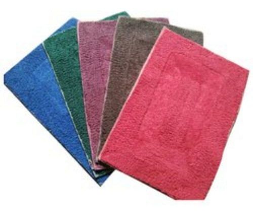  Door Mat Multi Colour And Cotton Shades And Mixed Design Rug Mats Bathmats  Back Material: Woven Back