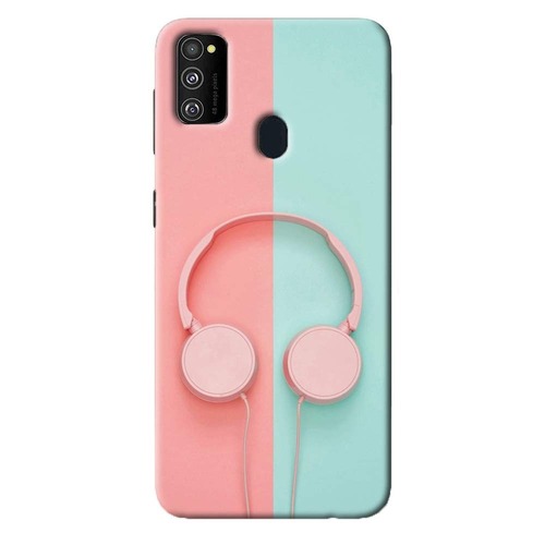 Elegant Look Pink And Sky Blue Scratches Free Designer Phone Cover - Plastic Material, Ergonomic Fit, Stylish Design with Black Edge Trim | Access to All Controls, Easy Installation and Removal