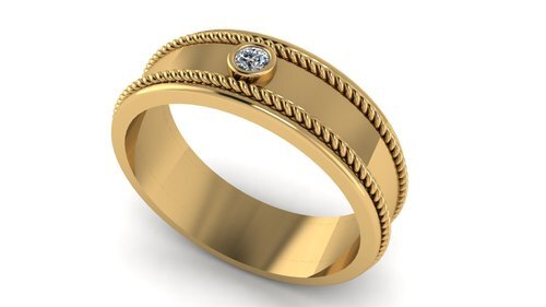 Mens Diamond Wave Ring | Skylight Jewelers | Custom Jewelry Design