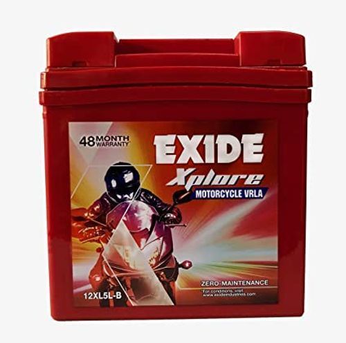 Greater Safety Exide Two Whleer Battery Nominal Voltage: 12 Volt (V)